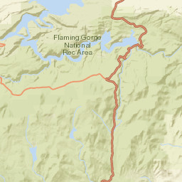 US-191 Utah America Street Map