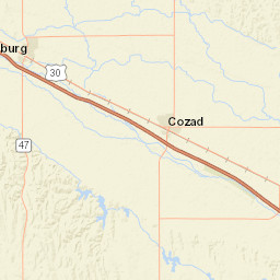 Interstate 80 Gothenburg NE 69138 Street Map