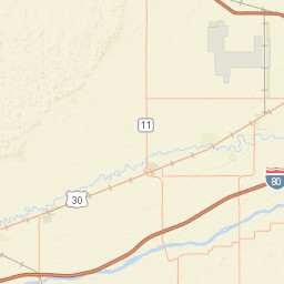 101-151 West 11th Street Wood River Street Map