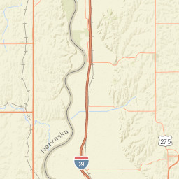 2447-2449 160th Street, Thurman, IA Street Map