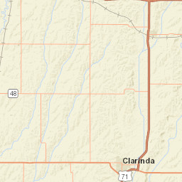 2700-2770 North St Clarinda IA Street Map