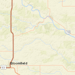 201-299 South Washington Street, Bloomfield Street Map