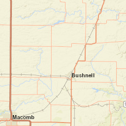 100-138 North Lafayette Street, Macomb Street Map