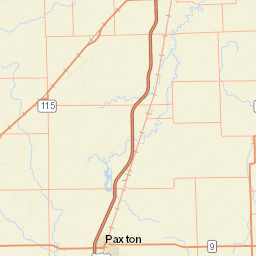 101-161 E State St Paxton IL 60957 Street Map