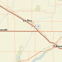 15646 Irish Row Road, Heyworth, IL 61745 Street Map