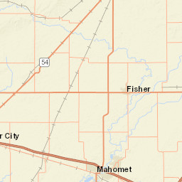 377 County Road 3000 North, Fisher, IL Street Map