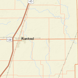 203 W Arnold Ave Thomasboro I Street Map