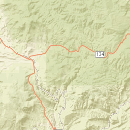 Colorado 134, Routt National Forest, Oak Creek Street Map