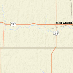100-198 U.S. 136 Red Cloud NE 68970 Street Map