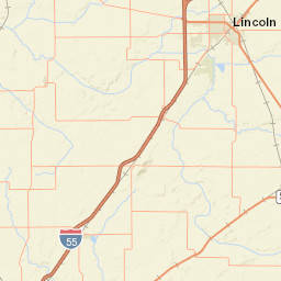 523 Pulaski Street, Lincoln, IL 62656, USA Street Map