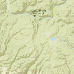 3706 Main Elk Creek Road, New Castle, CO Street Map