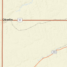 U.S. 83, Oberlin, KS 67749, USA Street Map