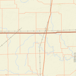 401-499 N Maryland St Chrisman IL Street Map