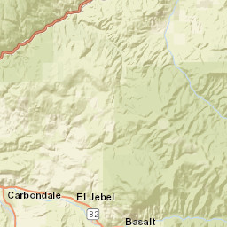 64003-64385 I-70 Gypsum CO Street Map