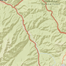 10th Mountain Div Memorial Highway Street Map
