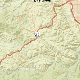 16675-16999 Southwest Platte River Road Street Map