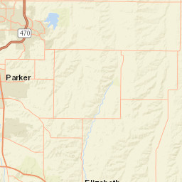 6701-7295 Kiowa-Bennett Road, Bennett, CO Street Map