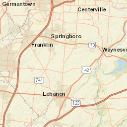165 E Pugh Dr Springboro OH 45066 Street Map