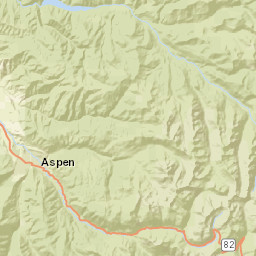 501 East Dean Street, White River National Forest Street Map