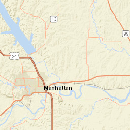 Kansas State University 1800 College Avenue Manhattan Street Map