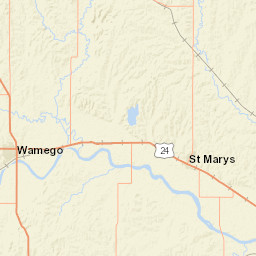 Maple Hill Road, Rossville, KS 66533 Street Map