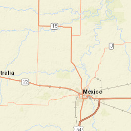 20646-21180 State Hwy FF Mexico Street Map