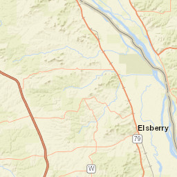 Mississippi River Road, Nebo, IL 62355, USA Street Map