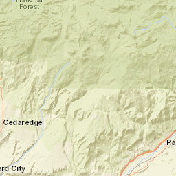 20450-20498 Surface Creek Rd Cedaredge CO Street Map