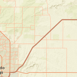 36-98 University Dr Colorado Springs Street Map