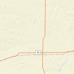 KS-27 Sharon Springs Kansas Street Map