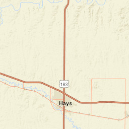 Toulon Ave Hays KS 67601 USA Street Map