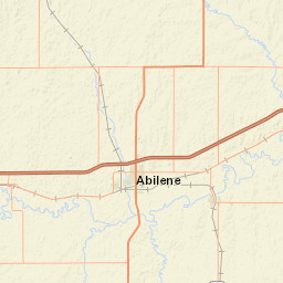 360 South Buckeye Avenue Abilene KS Street Map