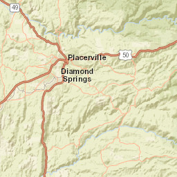 6921 Mount Murphy Road, Placerville, CA  Street Map