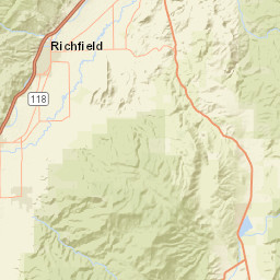 Utah 24, Sigurd, UT 84657, USA Street Map