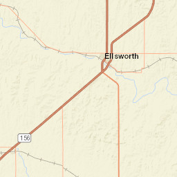 1300-1310 KS-156 Lorraine KS Street Map