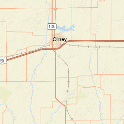 3701-3931 County Road 100 North, Olney Street Map