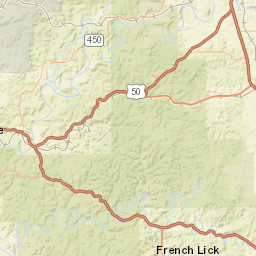 1501 N County Road 550 West, French Lick Street Map