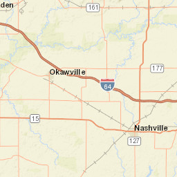 Germantown, IL 62245, America Street Map