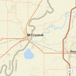 Illinois 1, Allendale, IL 62410, USA Street Map