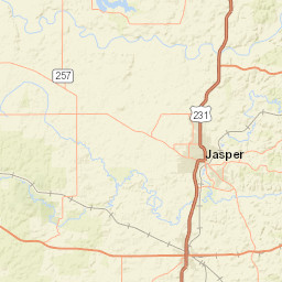 6430-6738 Alford Road, Petersburg, IN Street Map