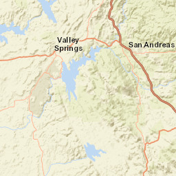 7422 Rock Creek Rd Farmington CA Street Map