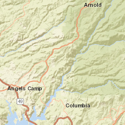 6503 Glory Hole Rd Angels Camp CA Street Map