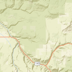 22736-22870 Colorado 145 Cahone Street Map