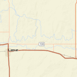 33001-33089 Co Rd 7 Lamar CO Street Map