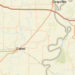 1384-1392 County Road 900 East, Carmi, IL Street Map
