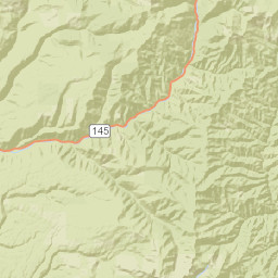 San Juan National Forest 10943-11099 County Road 124 Hesperus Street Map