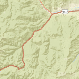 1687-1997 CO-149 South Fork CO Street Map