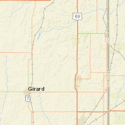 339 S Summit St Girard Kansas Street Map