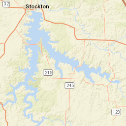 Missouri 215, Stockton, MO 65785, USA Street Map