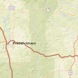 501-573 Kingsbury Blvd Fredericktown Street Map